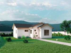 Modelo B-74 m² de METALKIT