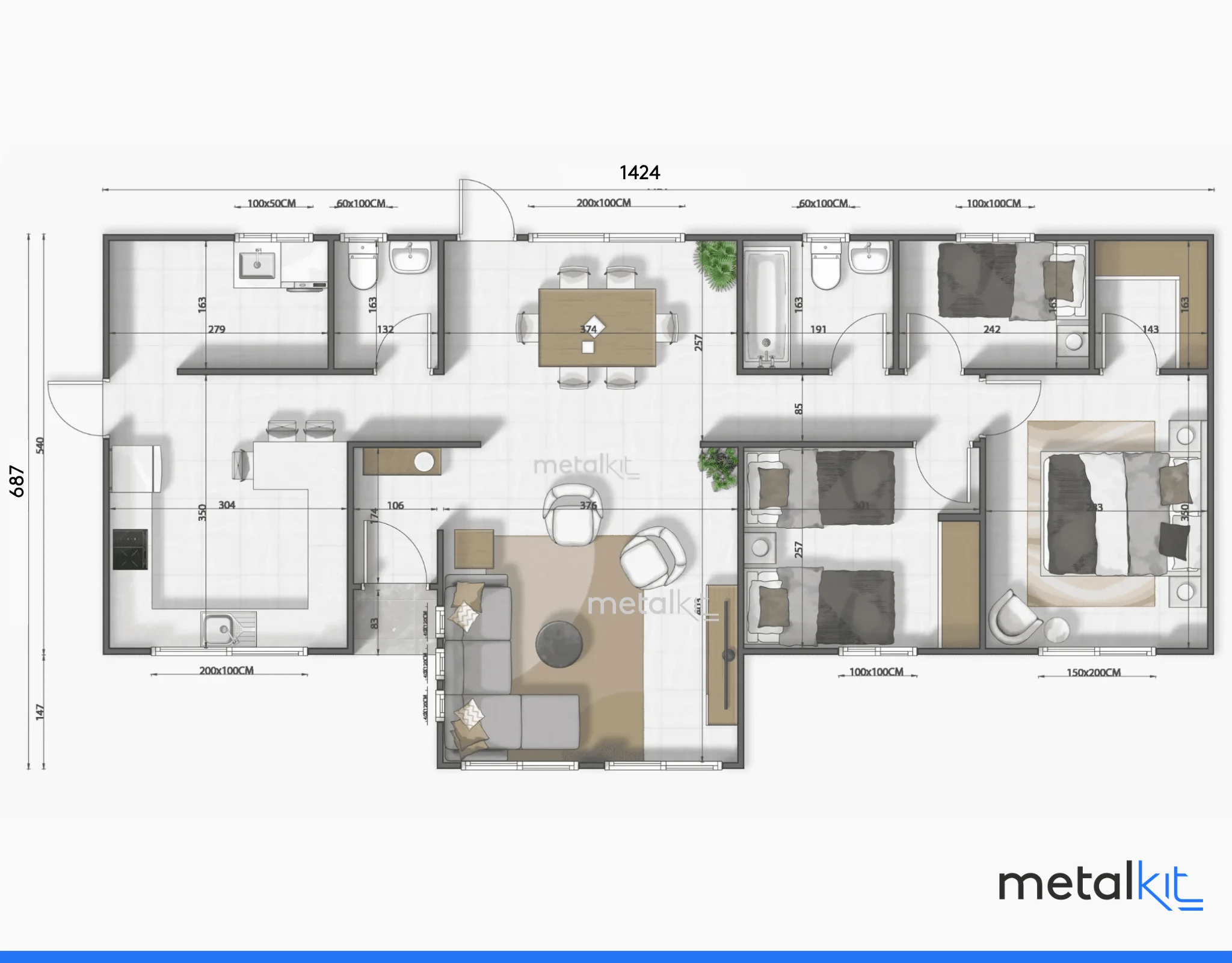 Modelo C-082 de METALKIT - Imagen 2